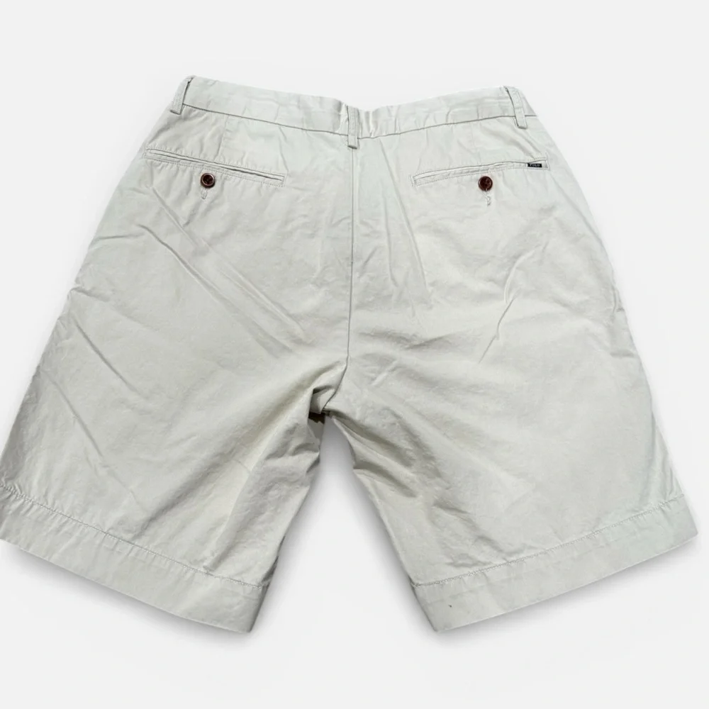 POLO Ralph Lauren Classic Fit 100% Cotton Size 32, 9 inch inseam Chino Shorts - Picture 5 of 5